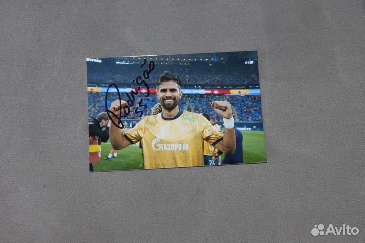 Автограф игроков Зенита