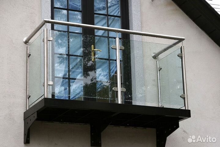 Стеклянные ограждения для террас под ключ