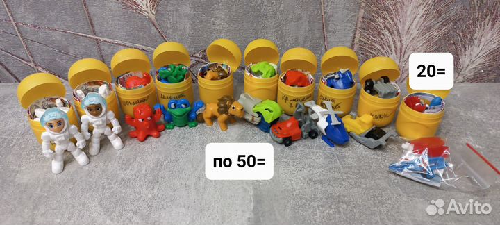 Киндер сюрприз натунс, марвел и сборка 2024