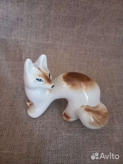 Статуэтка лфз фарфор Куница Соболь советская
