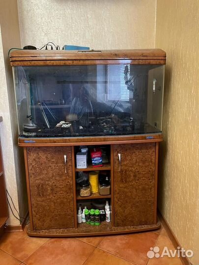 Аквариум с тумбой бронь