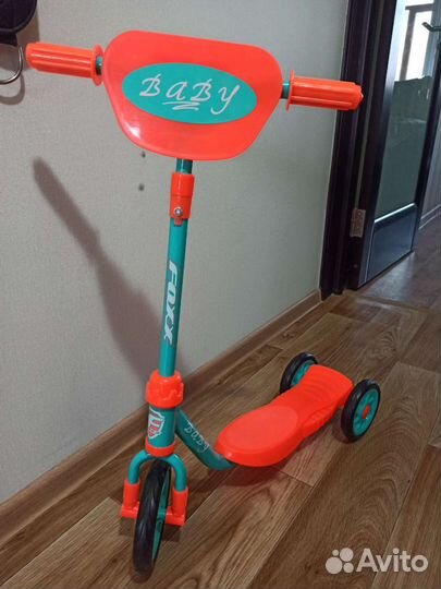 Самокат детский 3х колесный от 3х лет