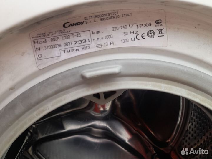 Стиральная машина candy 3.5
