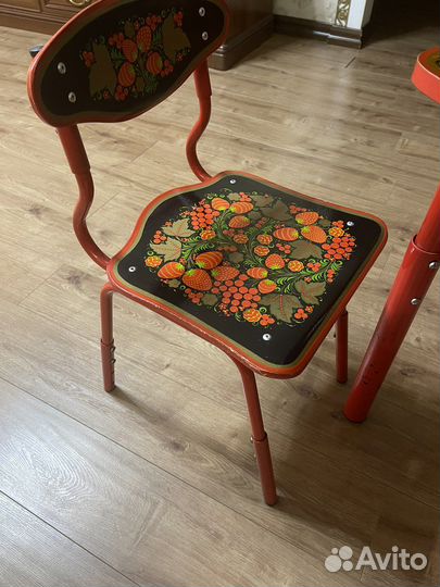 Детский стол и стульчик