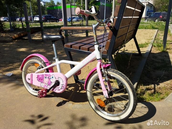 Велосипед для девочек 4-6 лет, Декатлон