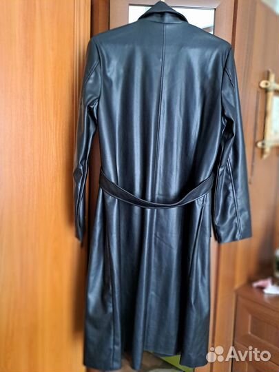 Продам плащ кожаный