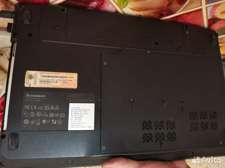 Ноутбук lenovo G560