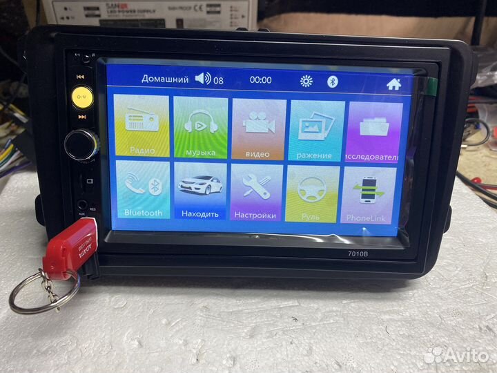 Магнитола volkswagen polo 2 din