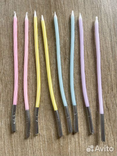 Свечи для торта цифра