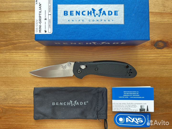 Нож Benchmade Mini Griptilian 556-S30V Оригинал