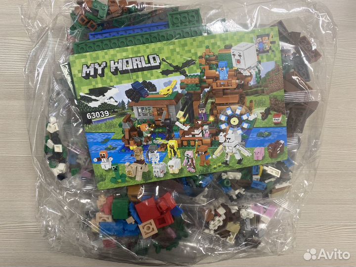 Конструктор Майнкрафт Все персонажи