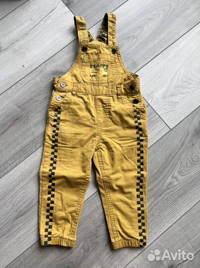 Комплект для мальчика 80(комбинезон+рубашка+кофта)