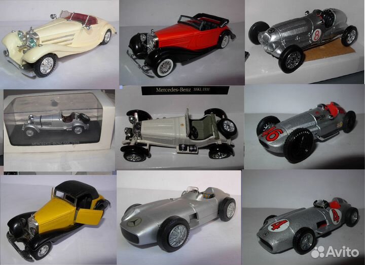 1/43 модели Mercedes-Benz MB Maybach металл