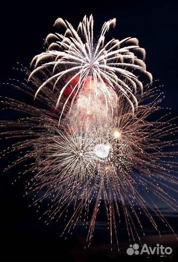 Организация Салютов и Фейерверков.Пирошоу
