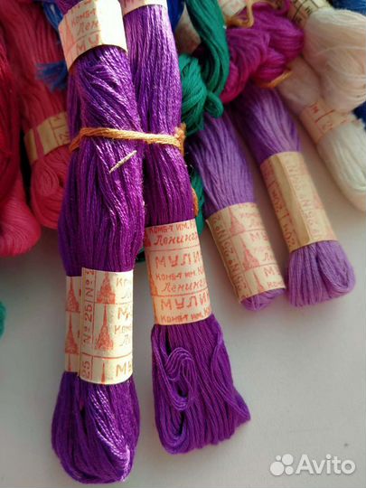 Нитки мулине