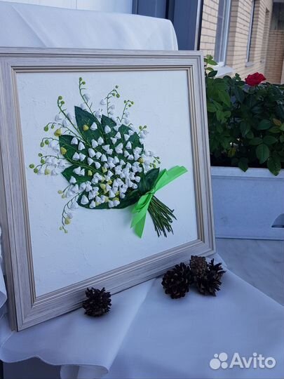 Картина в технике скульптурная живопись