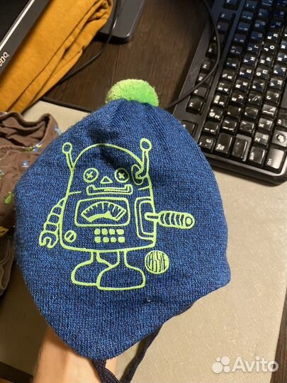 Шапка для мальчика 46-48