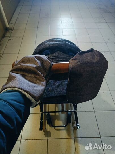 Коляска санки