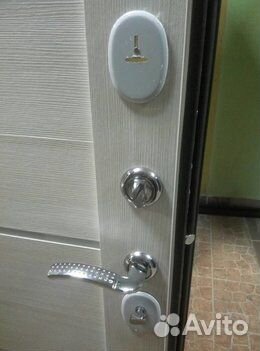 Входная дверь Троя Серебро 100мм