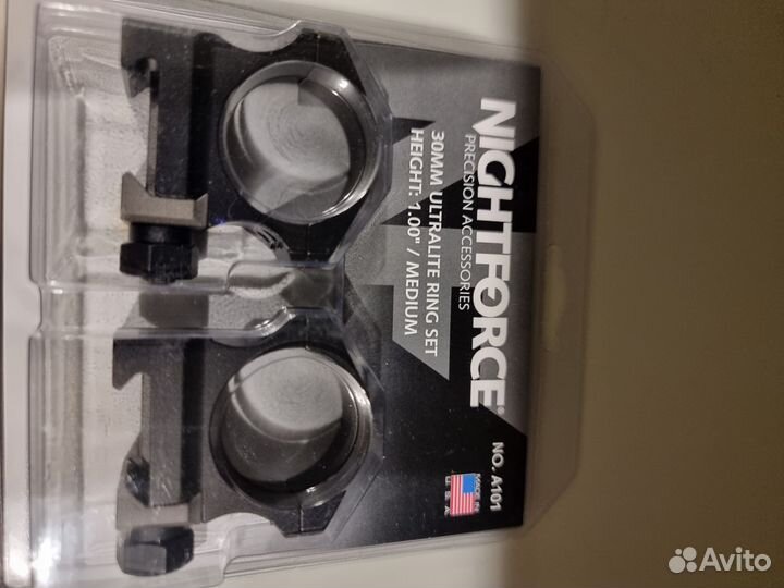 Кольца тактические night-forse для прицела 30 мм