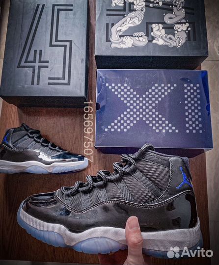 Кроссовки Nike air jordan 11 space jam 41-45