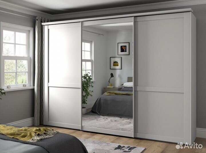 Шкаф купе с зеркалом на заказ