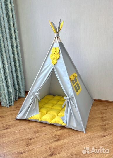 Детская палатка вигвам комплект новый