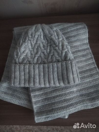 Шапка и снуд комплект
