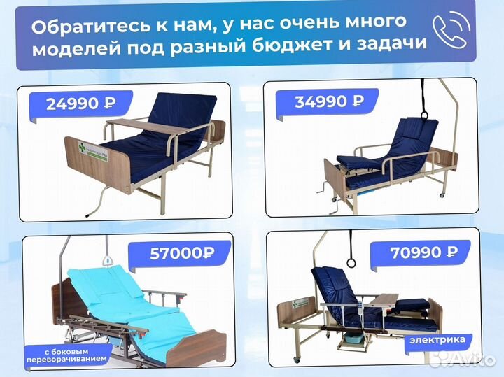 Матрас для медицинской кровати