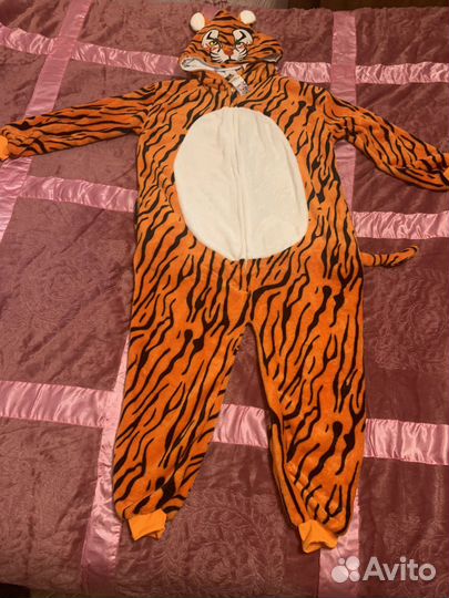 Комбинезон тигр женский