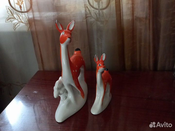 Олениха с олененком гфз