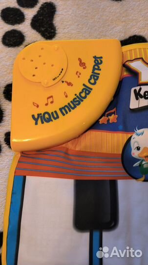 Музыкальный развивающий коврик