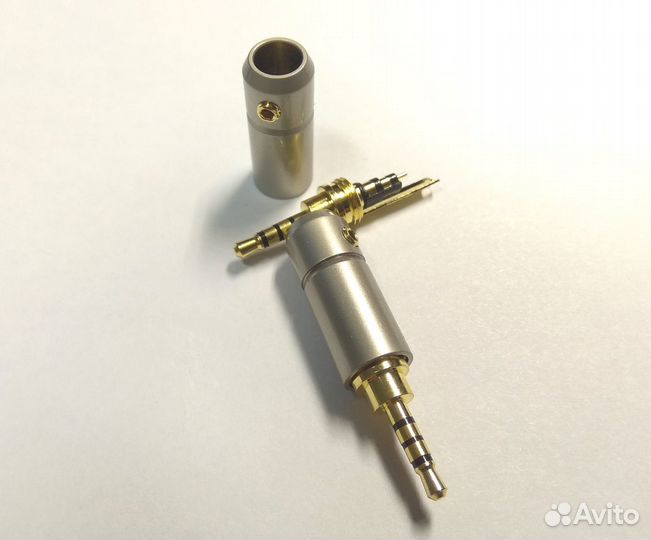 Штекер mini jack trrs 2.5, 4.4 мм, гнездо,сплиттер