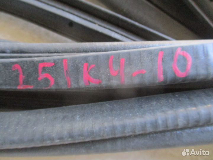 Уплотнитель сдвижной и задних дверей Газ Газель