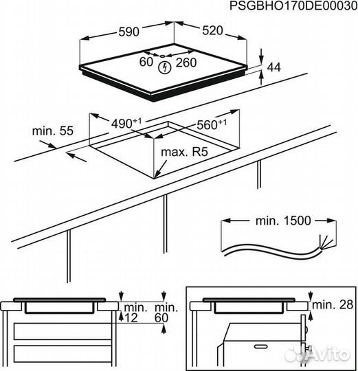 Варочная панель Electrolux EIS6134