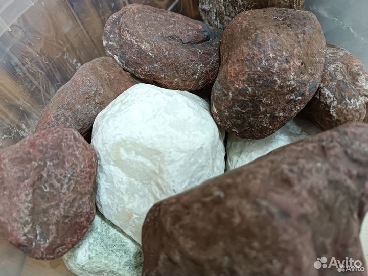 Камень и соль для бани сауны парной за 20 килограм