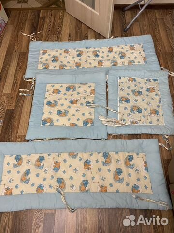 Бортики на кроватку