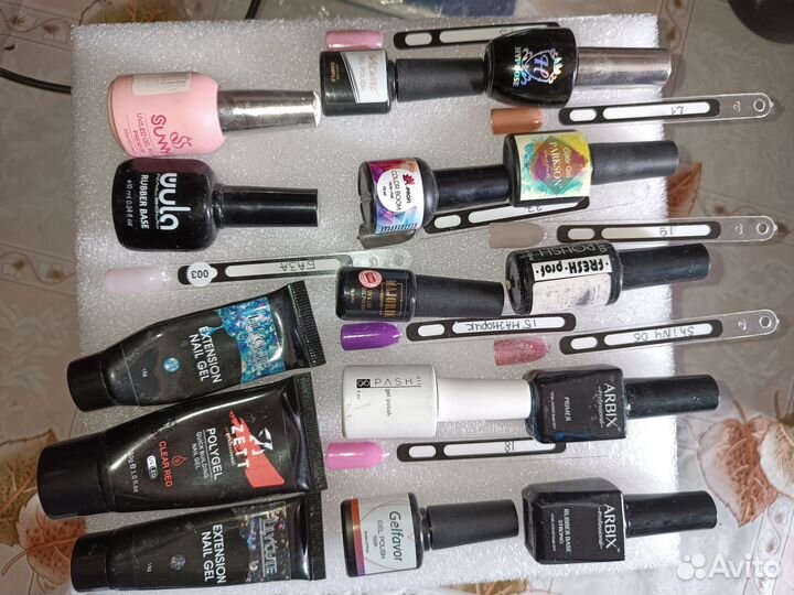 Гель лак для ногтей набор