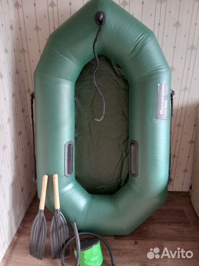 Надувная лодка пвх одноместная