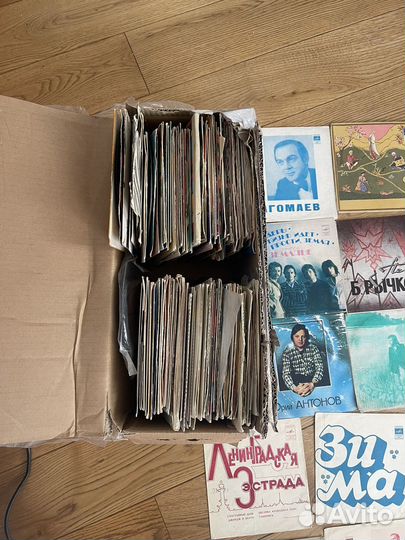 Виниловые пластинки миньоны СССР 250 шт lp vinyl