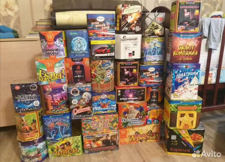 Фейерверки Салюты