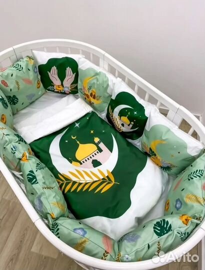 Бортики в кроватку