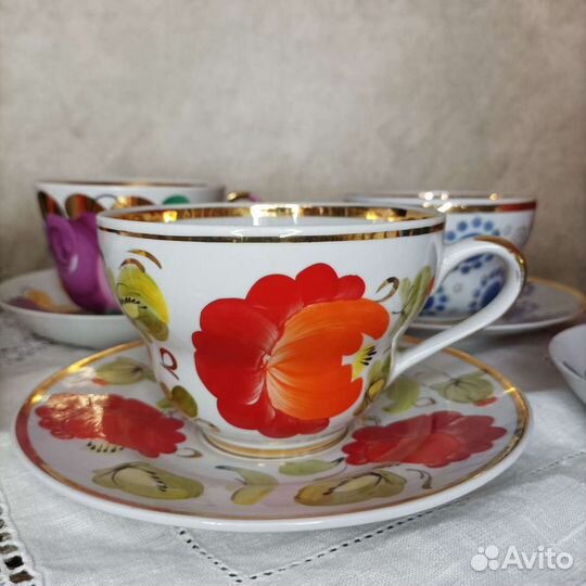 Чайные пары разные СССР гигант