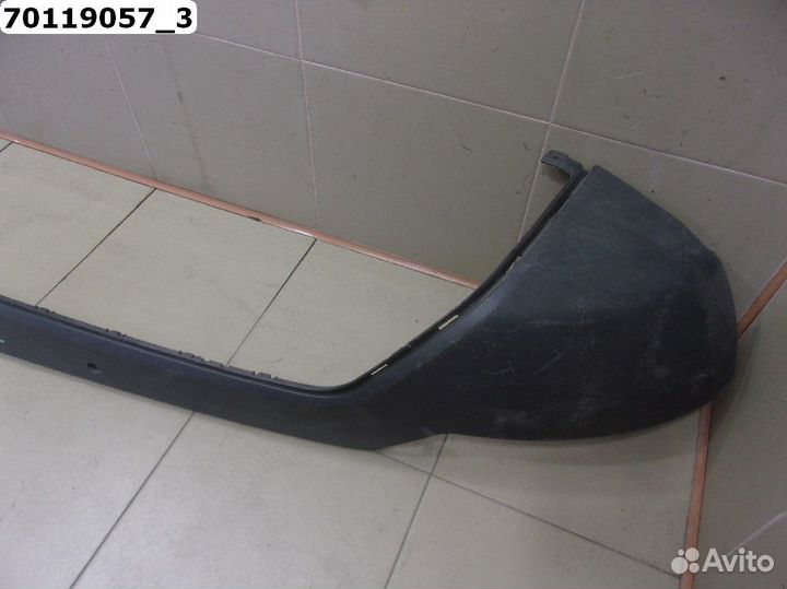 Юбка заднего бампера Skoda Yeti