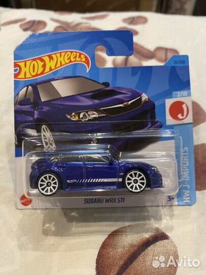 Hot wheels subaru wrx sti