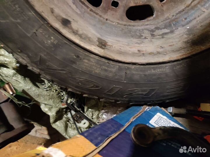 Пара колес R14 175/70. цо 58. 4х100