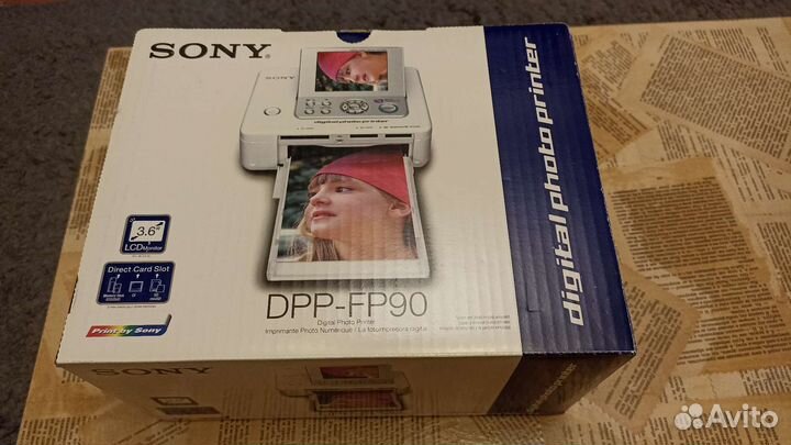 Фотопринтер sony DPP-FP90