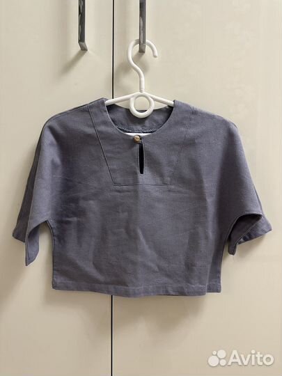 Рубашка из льна milov brand