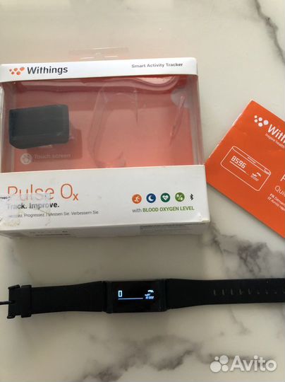 Withings pulse Ox фитнес- трекер часы спортивные