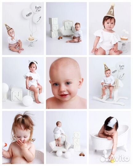 Детская фотостудия Фотосессия На Годик Фотограф